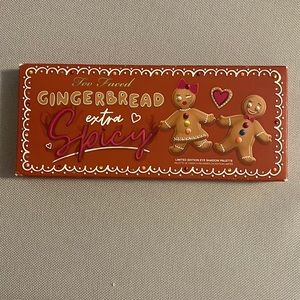 Limited Edition Too Faced Gingerbread Extra Spicy Palette